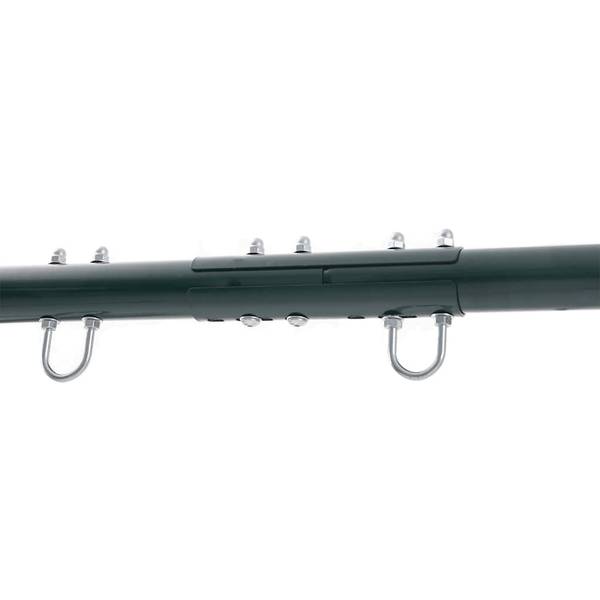 Schaukel 3283616 Blau - Stahl - Polypropylen - Polyethylen - 185 x 185 x 341 cm