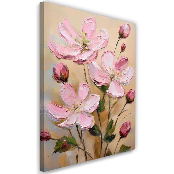 Canvas schilderij Magnolia's 60 x 90 cm