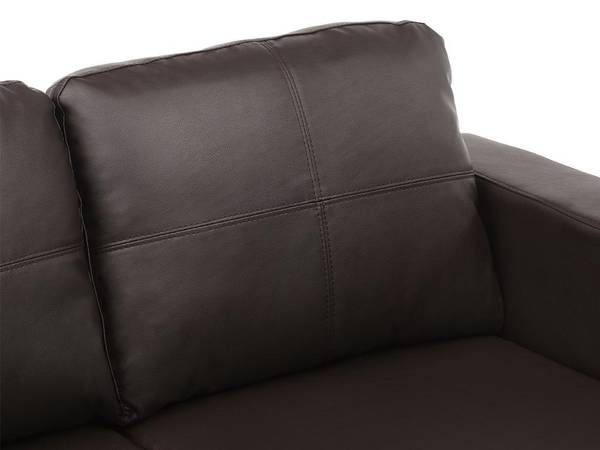 Sofa ohne Schlafmöglichkeit ACKLEY Braun