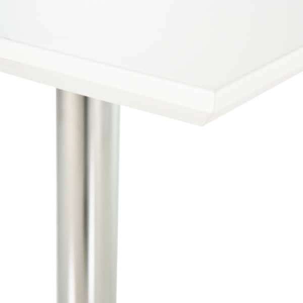 Bartisch 835-131 Weiß - Holzwerkstoff - 60 x 92 x 60 cm