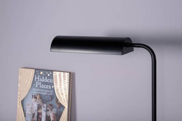 Tischlampe Harmonica Schwarz - Metall - 18 x 43 x 34 cm