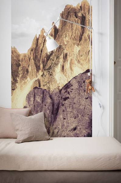 Fototapete 611889 Beige - Papier - 100 x 250 x 250 cm