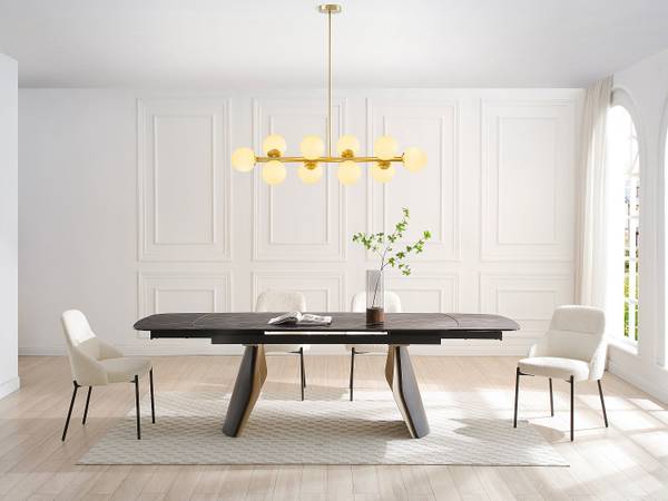 Hängeleuchte und Kronleuchter SOFIA Gold