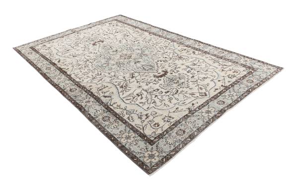 Tapis Ultra Vintage CXXXIV Beige - Laine - 185 x 1 x 295 cm