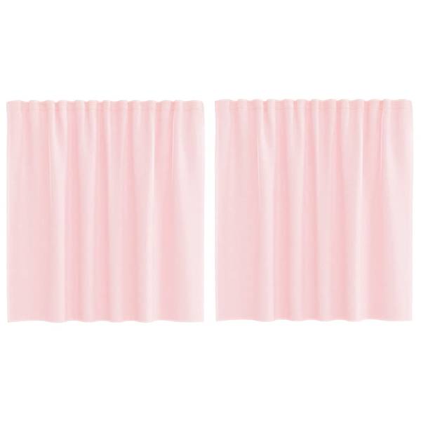 Voile Vorhang 3043941-8 (2er Set) Hellrosa - Höhe: 140 cm