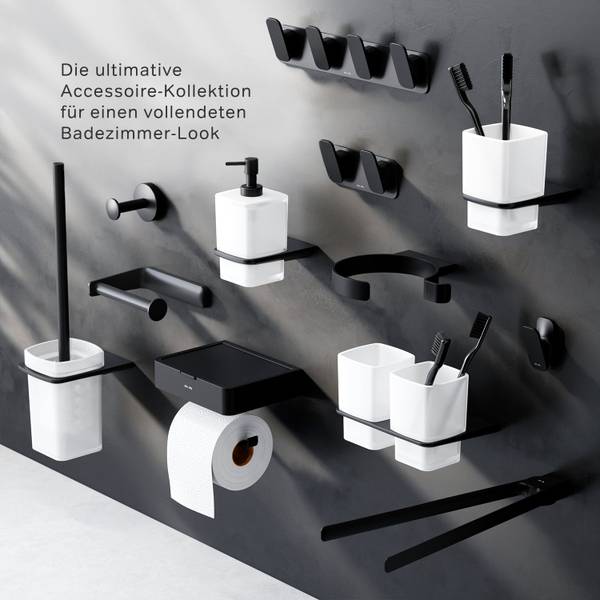 AM.PM Handtuchhaken-Set Kleiderhaken Schwarz