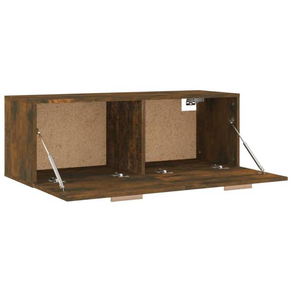 Wandschrank 3015346 Braun - Holzwerkstoff - 100 x 35 x 36 cm