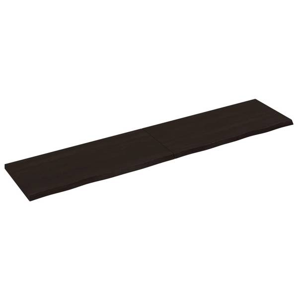 Tischplatte 3028688-9 Braun - Eiche - 50 x 4 x 220 cm