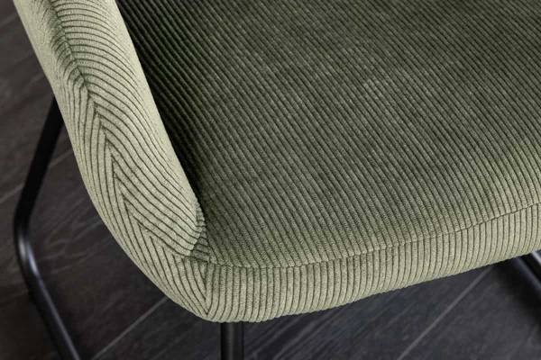 Stuhl MUSTANG Grün - Cord - Polyester - 56 x 77 x 59 cm