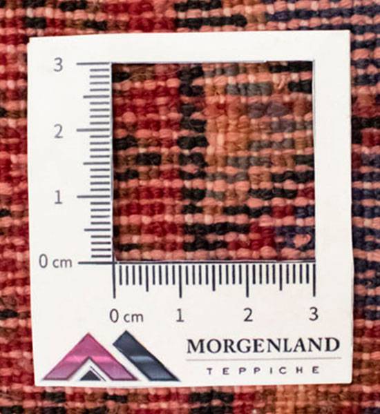 Handgeknüpft Kurzflorteppiche Rot - Wolle - 60 x 1 x 130 cm