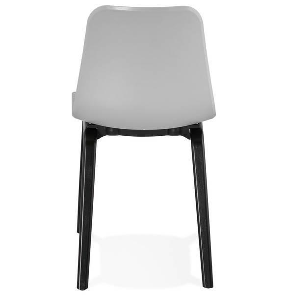 Chaise PACIFIK Gris - Noir