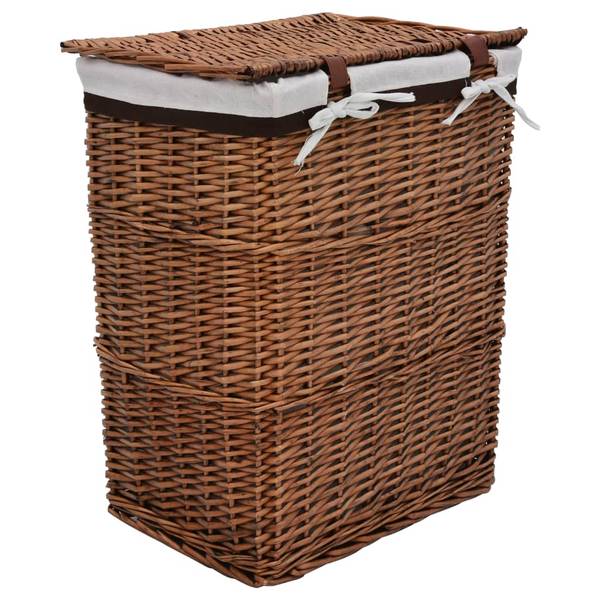 Wäschekorb 3002169 Braun - Naturfaser - 43 x 58 x 43 cm