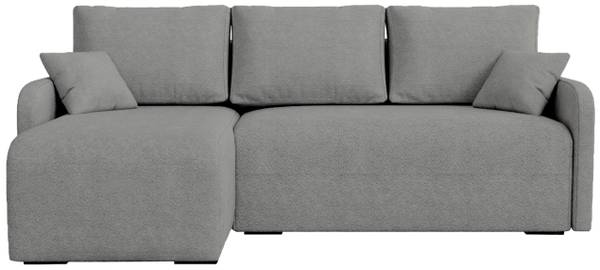 Ecksofa mit Schlaffunktion MALEN Dunkelgrau