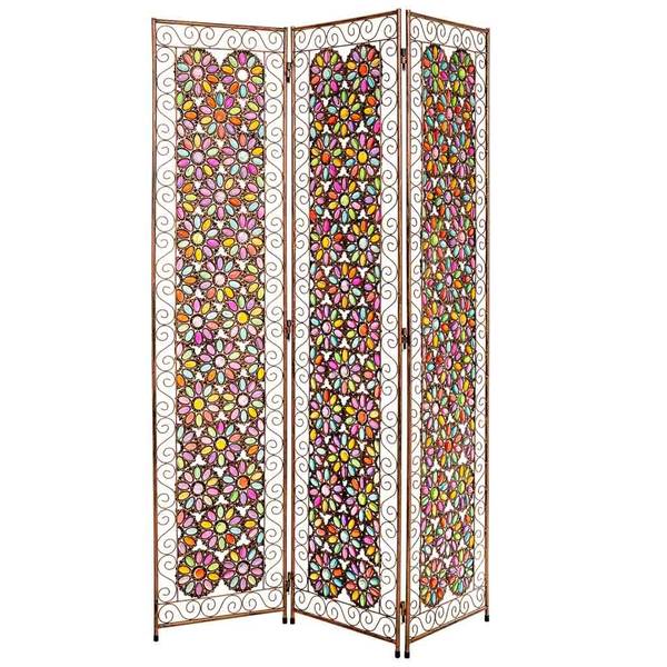 Paravent 4523367814 Metall - 160 x 172 x 3 cm