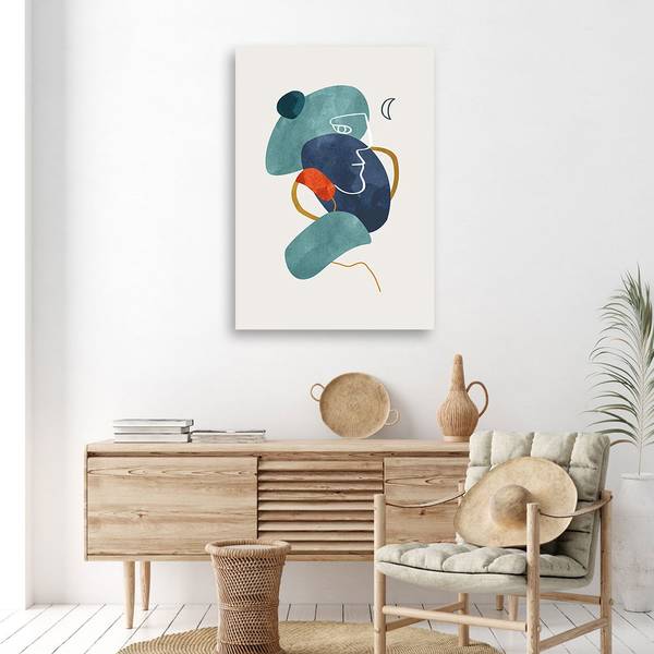 Kunstdruck Minimalistisch 80 x 120 cm