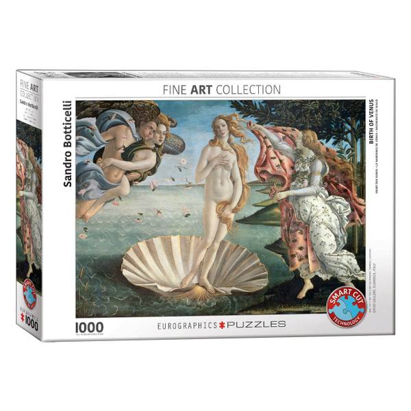 Puzzle Die Geburt der Venus - Botticelli Papier - 26 x 6 x 36 cm