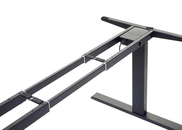 Gestell D40 für Eck-Schreibtisch Schwarz