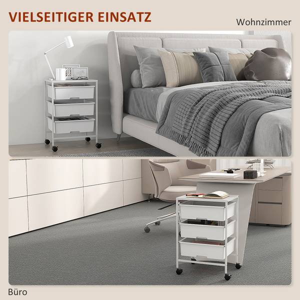 Rollwagen 850-289V00WT Weiß