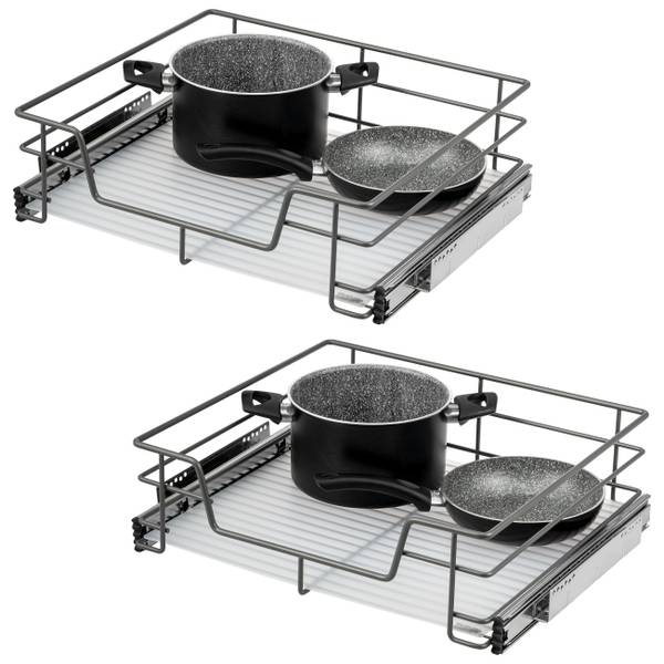 Teleskopschublade (2er-Set) 60109 Grau