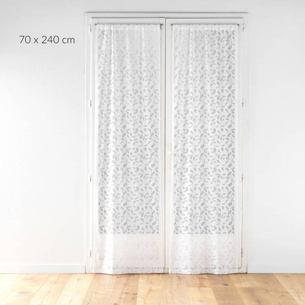 Gardinen  MANON 2er Set Weiß - Textil - 70 x 240 x 1 cm