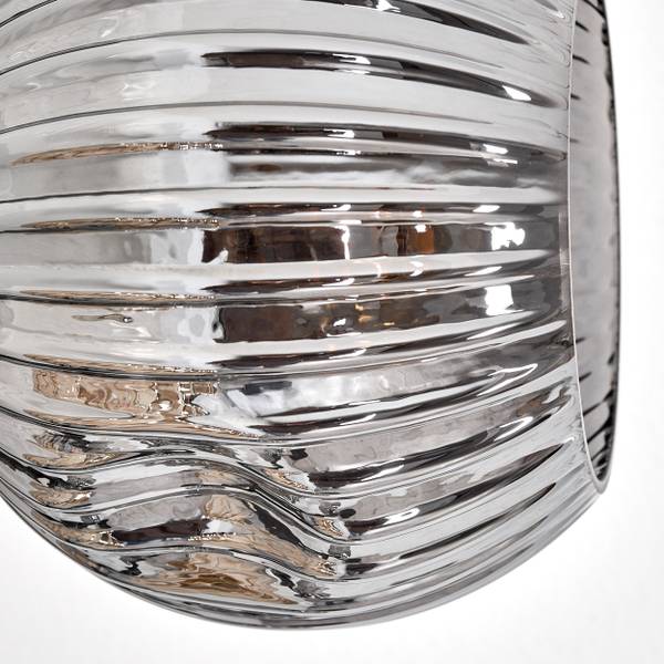 Stehlampe Cesaro Grau - Gelb - Metall - 17 x 33 x 69 cm