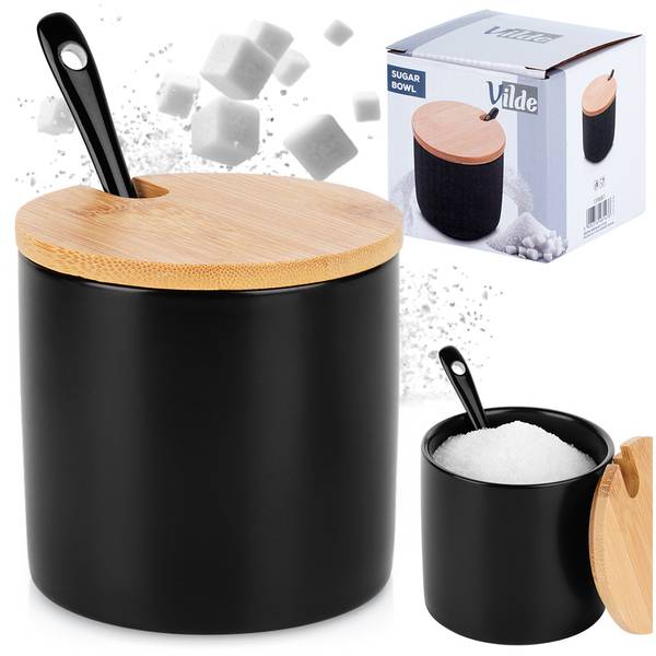 Zuckerdose 139681 Schwarz