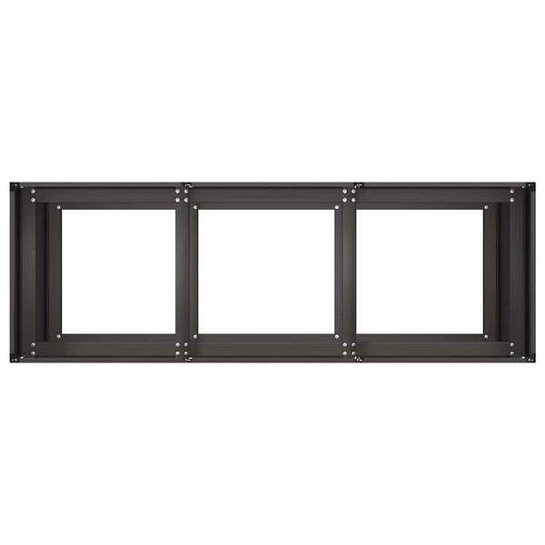 Pflanzkübel 3044620-1 Schwarz - 120 x 80 x 40 cm