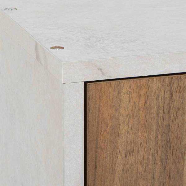 Hängeschrank COME Braun - Holzwerkstoff - 52 x 59 x 20 cm