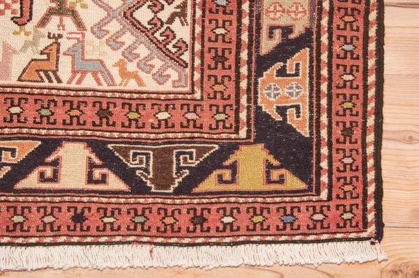 Orientteppich Oriental Braun - Seide - 122 x 1 x 194 cm