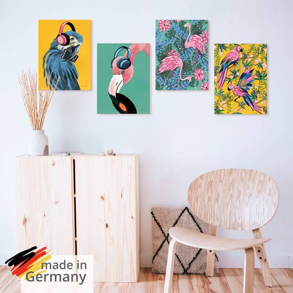 Leinwandbilder Botanical Set 4tlg. 45 x 60 cm