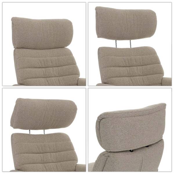 Relaxsessel N56 Braun - Grau