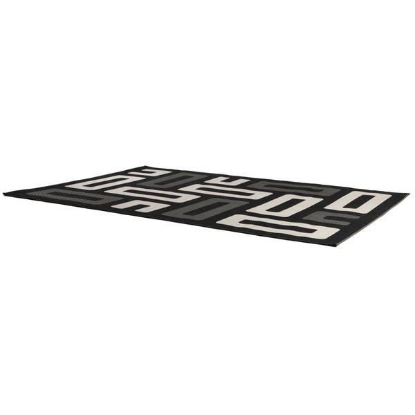 Teppich Timea Schwarz - Textil - 230 x 1 x 160 cm