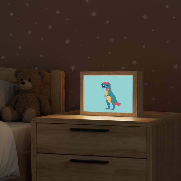 NACHTTISCHLAMPE T-Rex 20 x 15 cm