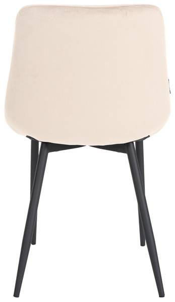 chaise salle à manger Victoria Blanc crème