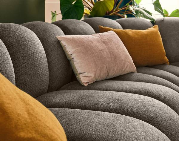 Ecksofa DEBBIE Taupe