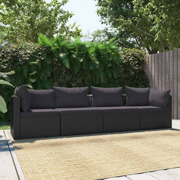 Garten-Lounge-Set 46558 (4-teilig) Anzahl Teile im Set: 4