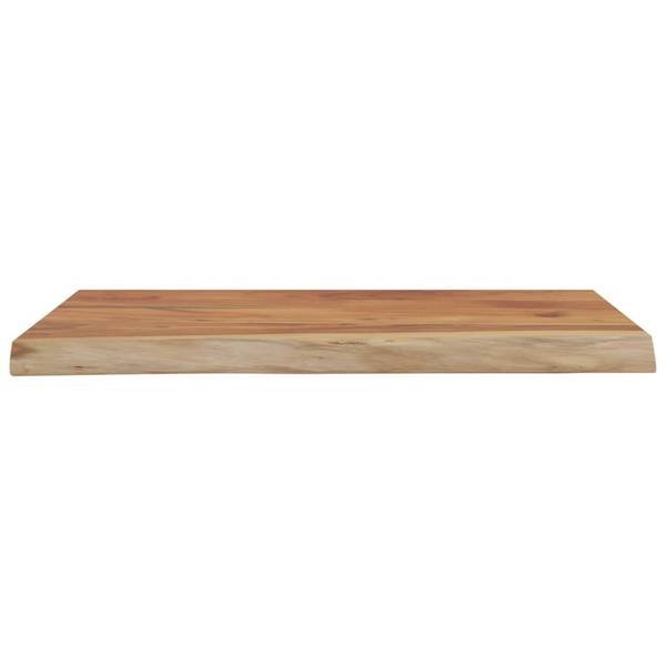 Wandregal XT6254 Braun - Massivholz - 40 x 3 x 50 cm