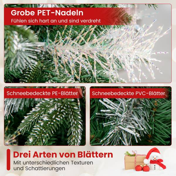 Weihnachtsbaum OY47307 Grün - Kunststoff - 108 x 180 x 108 cm