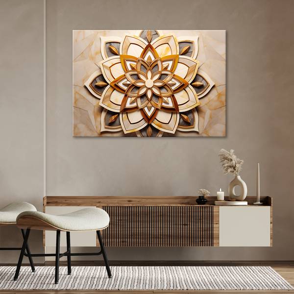 Wandbild blumen ai 100 x 70 cm