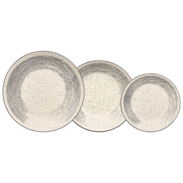 Tellerset 13990 12er Set Beige - Keramik - 27 x 15 x 27 cm
