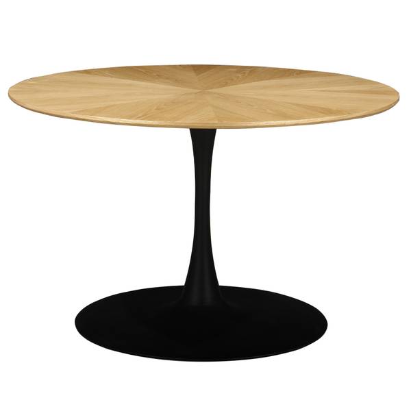 Esstisch ATELIER Braun - Eiche - 120 x 75 x 120 cm