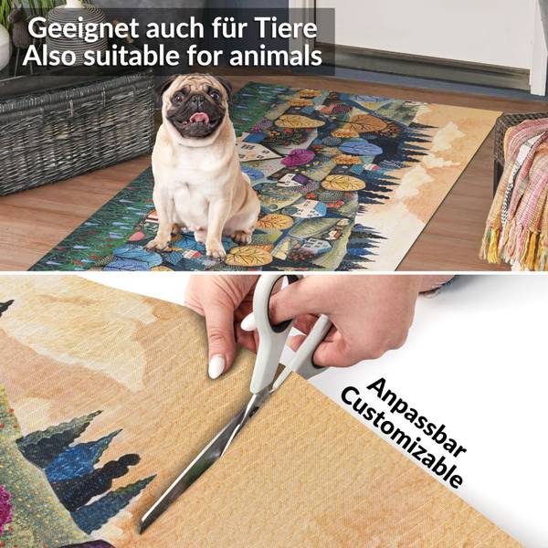 Küchenläufer Landschaft Tiefe: 100 cm