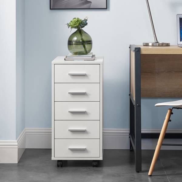 Rollcontainer Stockholm Weiß