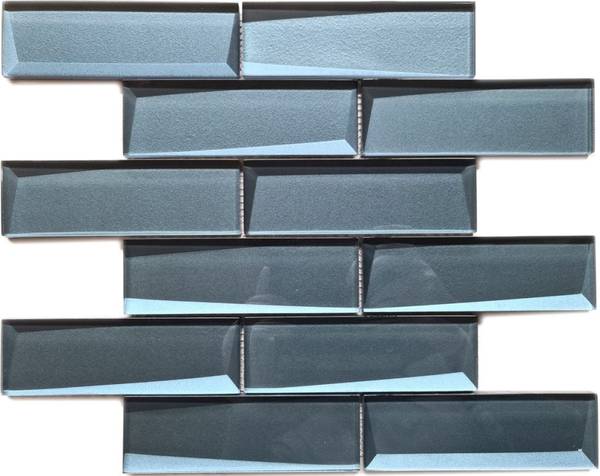 Mosaikfliesen 88-XB05 Blau - Glas - 30 x 30 x 30 cm