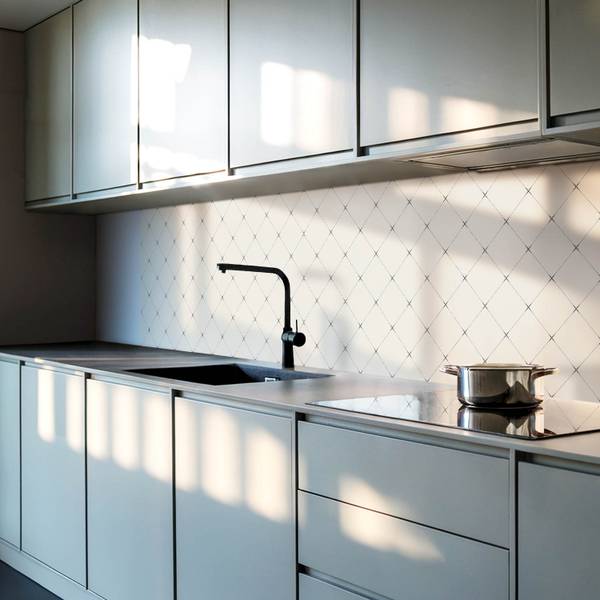 Klebepaneele Rauten Geo-Muster 100 x 50 cm