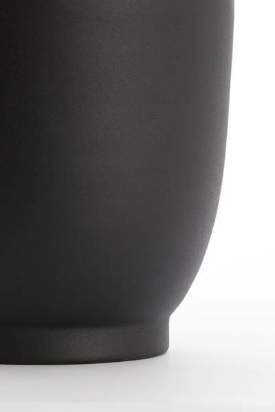 Vase DATUH Schwarz - Metall - 29 x 55 x 29 cm