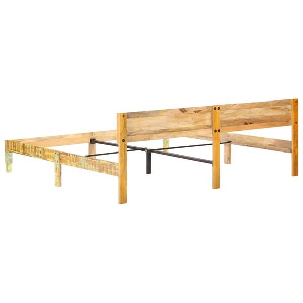 Massivholzbett XT 2302 Braun - Massivholz - 205 x 73 x 205 cm