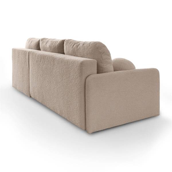 Hoekbank CUDDLE zandbruin