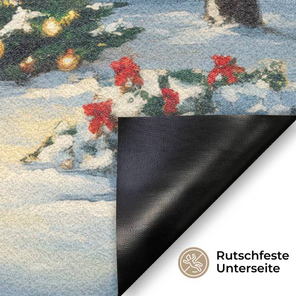 FUßMATTE Winter 60 x 40 cm
