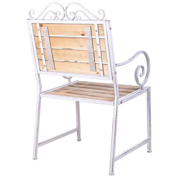 Stuhl Jardin Mueble Grau - Metall - 60 x 100 x 54 cm